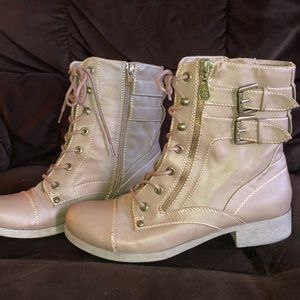 G by Guess Military Boots
